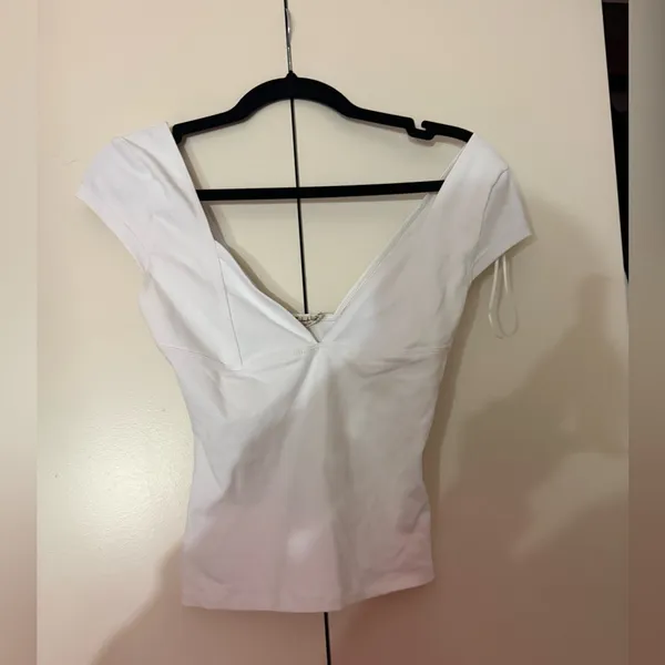 White free people corset top NWT - Image 5