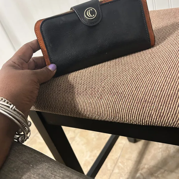 Black and Brown Women's Wallet - Image 2