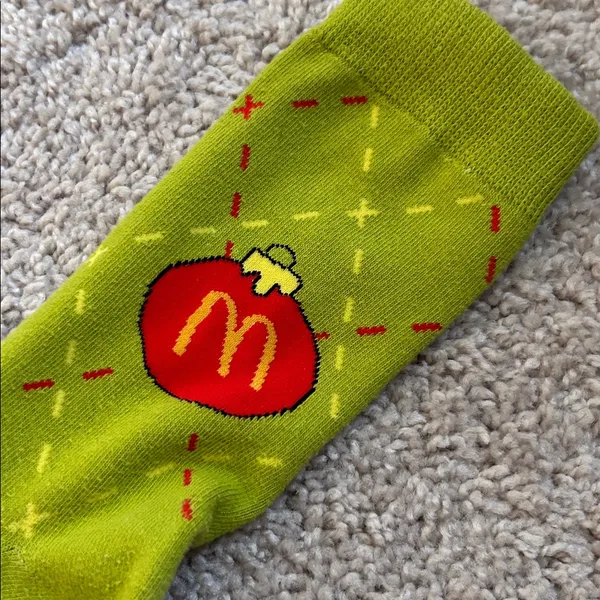 Grinch Green in McDonald Crew Sock. - Image 3