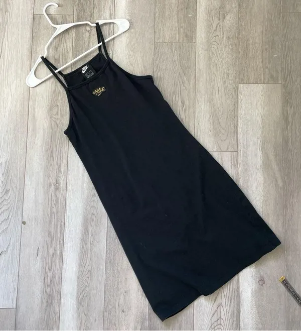 Nike Sportswear Femme Tank Dress Black (med) athleisure mini sporty streetwear - Image 9