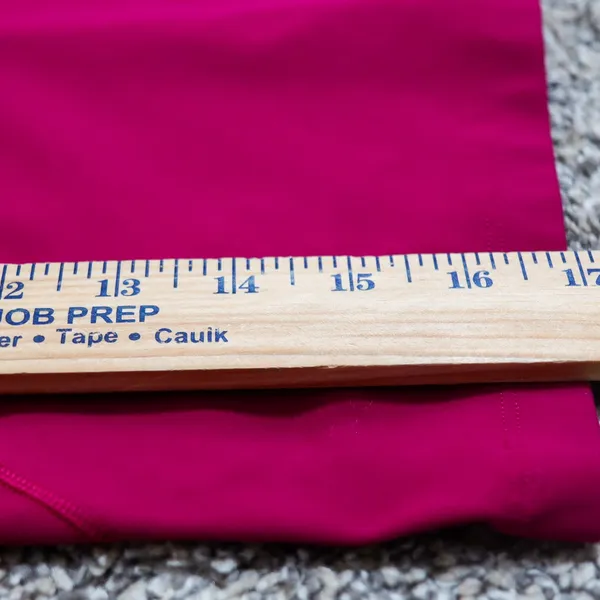 Lululemon Align V-Neck‎ Cropped Long Sleeve Top Magenta Purple Women 2 Gym Yoga - Image 9