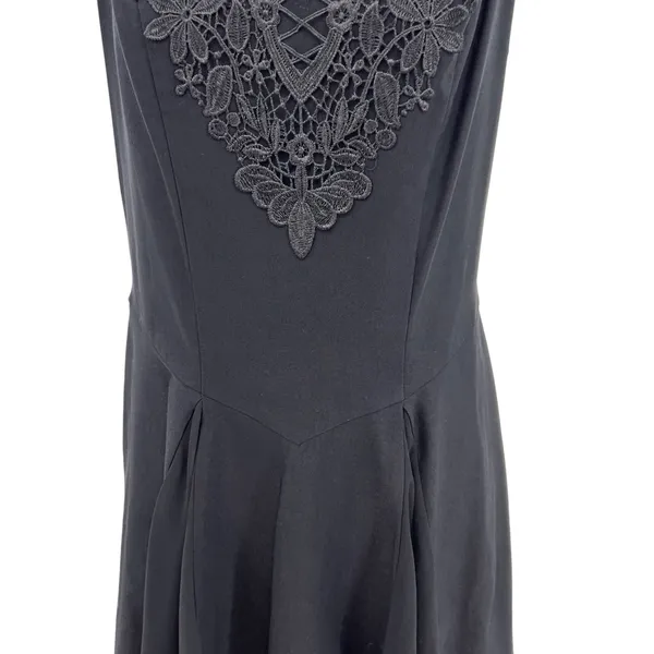 Dolls Kill Widow Darkest Desires Lace Mini Dress Corset‎ Lace-Up Black Size XL - Image 4