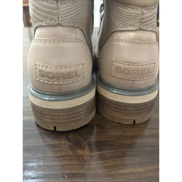 Sorel Women's Lennox Hiking Boot Waterproof,m Snakeskin size 6.5 UNWORN - Image 3