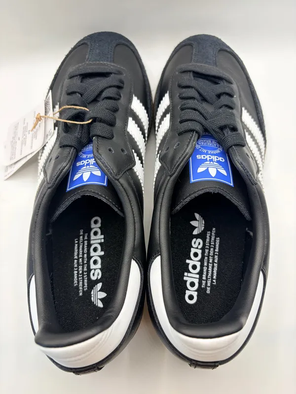 Adidas Samba OG IG9031 Black White Gum Leather Suede Sneakers Men 7.5 Women 8.5 - Image 4