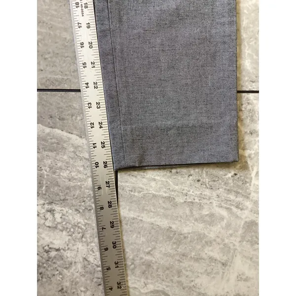 Banana Republic Sloan Gray Skinny Ankle Pants Washable Bi-Stretch Size 8 - Image 4
