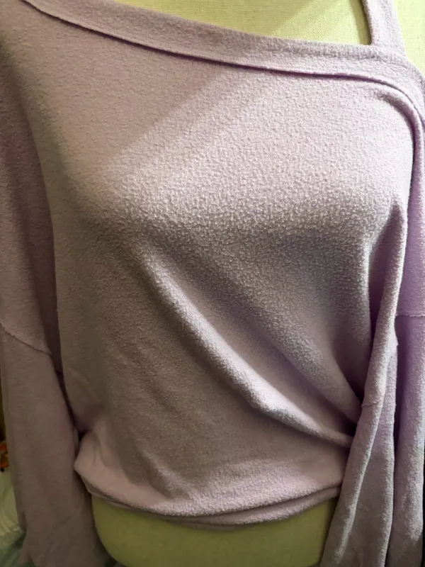 Free People Flaunt It Cold Shoulder LS Top - Image 7
