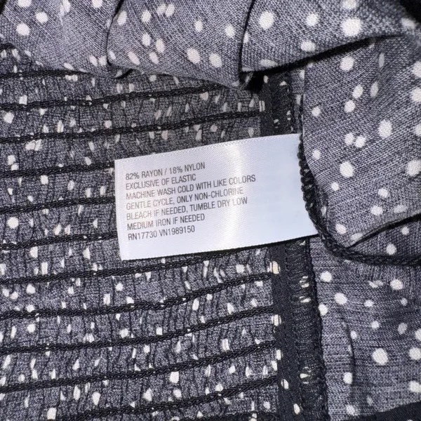 NEW A New Day Black and Tan Polka Dot Blouse - Image 12