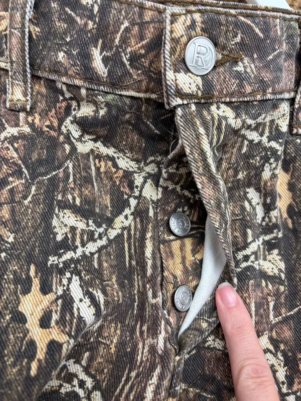 Revice denim shorts camo - Image 8