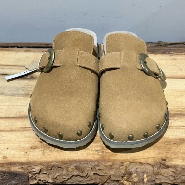 NEW WILT Suede Studded‎ Slip-On Clog Size 7.5 A17 - Image 5