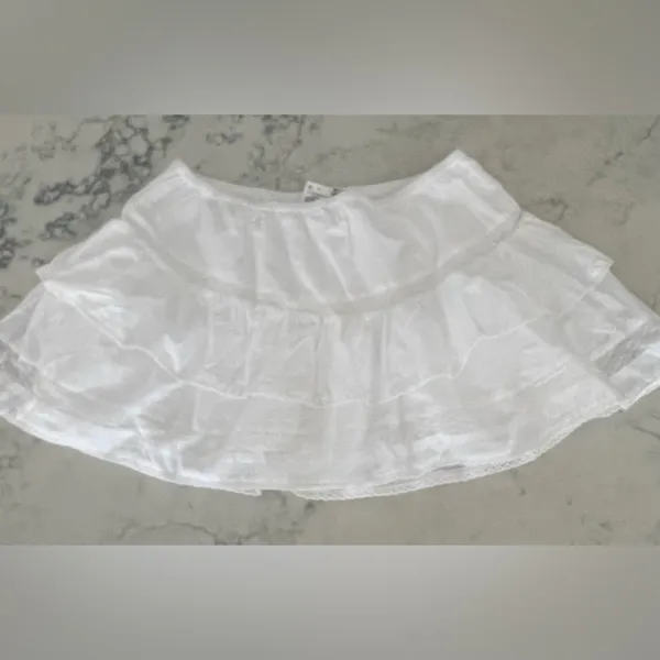New Abercrombie & Fitch High Rise Drop Waist Mini Skort Skirt Large MSRP $70 - Image 10