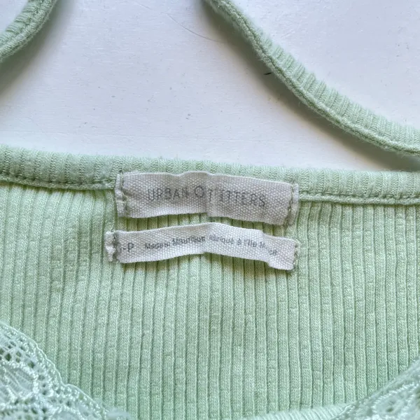 Urban Outfitters sage green tank top - Image 2