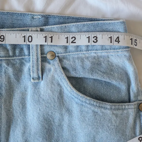 Vintage Wrangler Jeans Cowboy Cut Ombre Dip Dyed Made‎ in USA Size 11x34 14MWZ - Image 12
