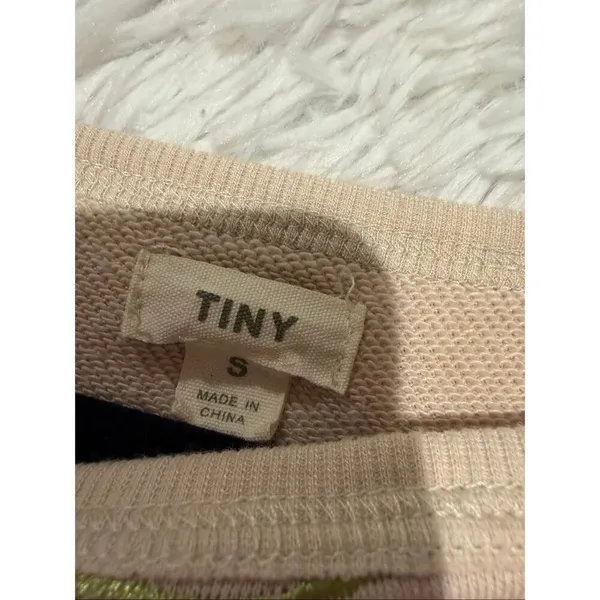 Anthropologie Tiny Helena Embroidered Pullover in Cream Small - Image 6