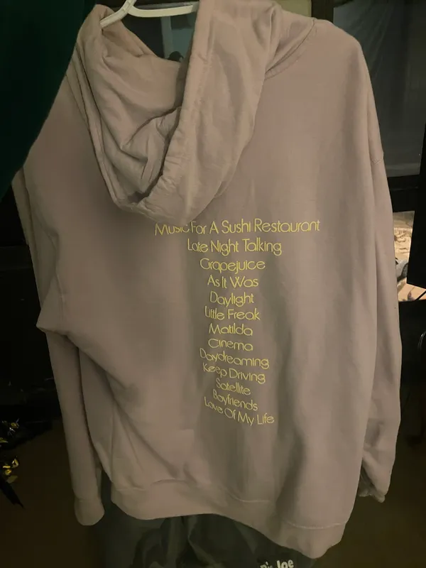Harry Styles Lavender Tracklist Hoodie - Image 3