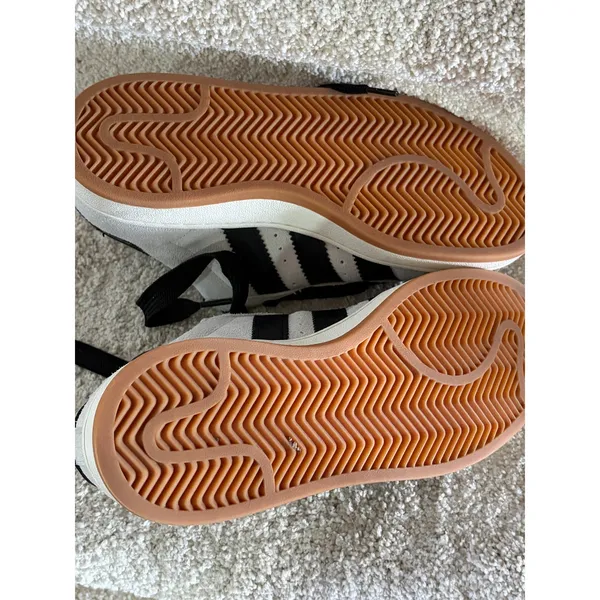 Adidas Campus 00s Suede Sneakers Grey Black Chunky Laces Women’s 8 - Image 10