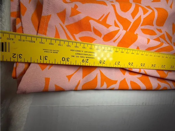 Sanctuary Neon Orange & Light Pink Leaf-Print Mini Dress - Image 6