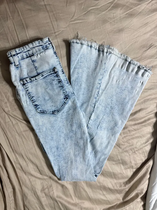 Sequin Hearts Saint and hearts flat jeans - Image 2