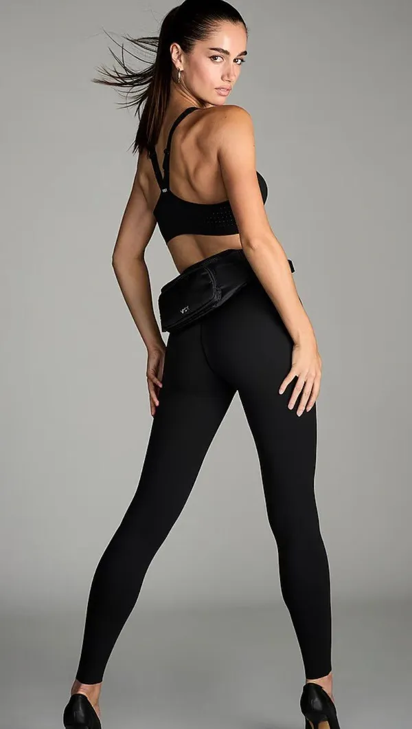 NWT Victoria’s Secret Sport Essential Legging High Rise Size Small Short 7/8 length - Image 2