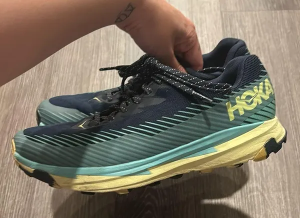 Hoka One One Torrent 2 Trail Hiking Running Athletic Shoes Size 8.5 - Image 3