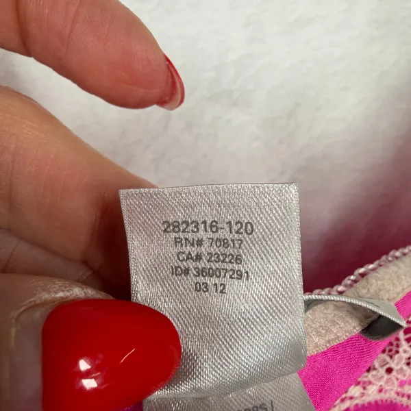 Victorias Secret M Babydoll Camisole Pink Lace Trim Satin Bow Y2K Coquette Silky - Image 6