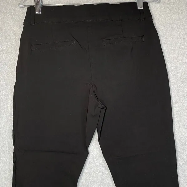 Maurices Pull On Dress Pants Women's‎ Sz M Black Slim Leg Stretch Workwear EUC - Image 4
