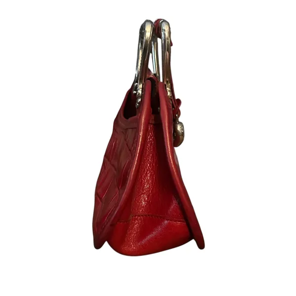 Vintage Brighton Florentina red croc mini bag - Image 4
