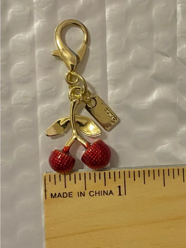 Red Cherry Keychain - Image 3