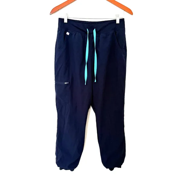 Figs FIONx Zamora Jogger Scrub Pants 6-Pocket Yoga Waistband Professional Sz S - Image 2