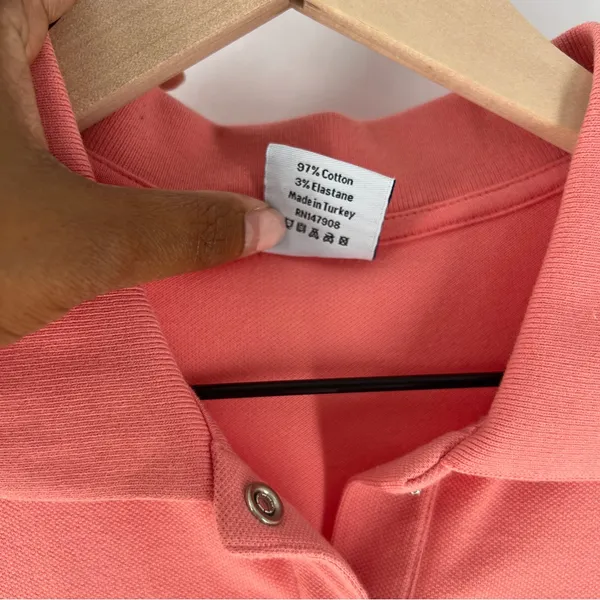 Outdoor Voices Coral Stretch Cotton Short Sleeve Pleated Mini Polo‎ Tennis Dress - Image 10