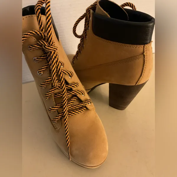 Steve Madden Women's chestnut brown platform Chelsea heel boots size 7 - Image 11