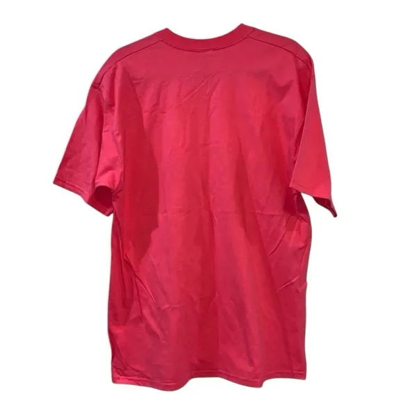 Vintage Alaska Polar Bear Graphic T Shirt Pink Fruit of the Loom‎ L USA Travel - Image 3
