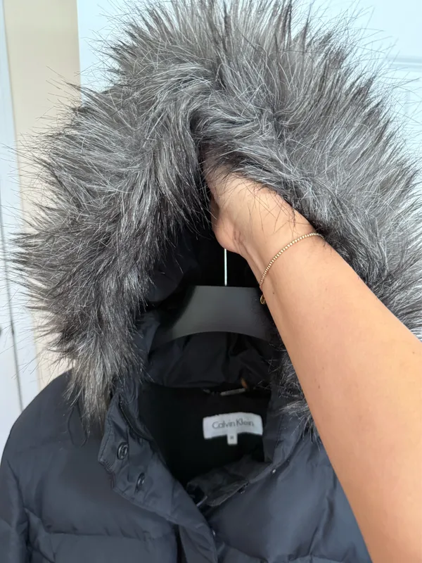 Calvin Klein Coat Women’s Black 3x - Image 2