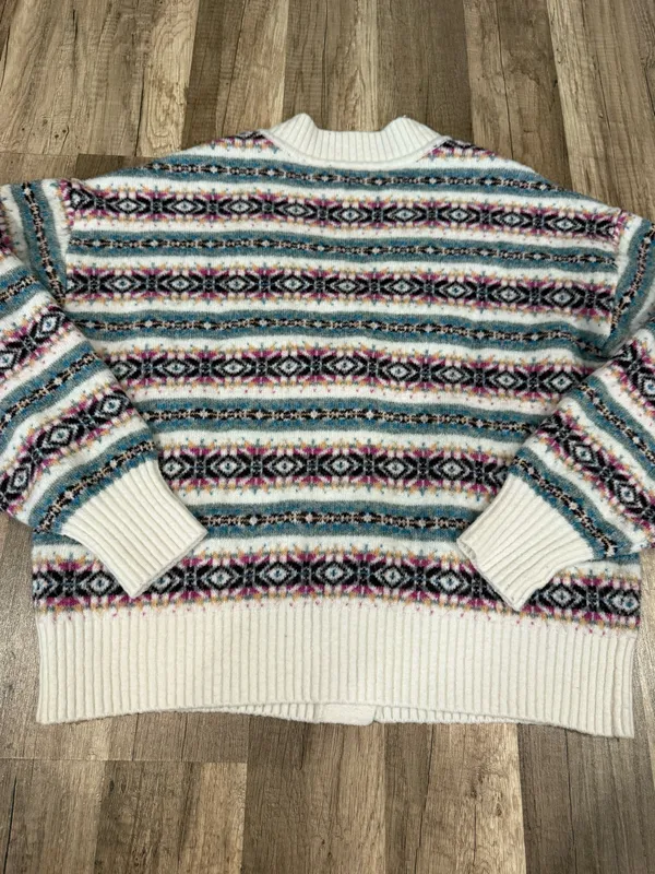 Loft Argyle striped Cardigan - Image 3