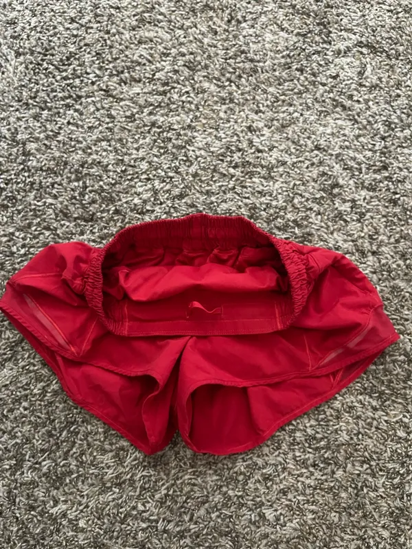 Red Hotty Lululemon Hot Shorts 2.5" - Image 4