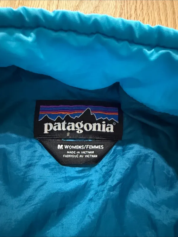 Patagonia Blue Nano Puff Jacket Sz M - Image 2