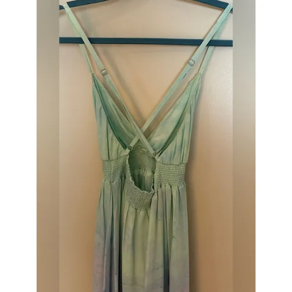 Gypsy Mint Maxi Women's Sz Medium Pastel Gradient Maxi Dress - Image 5