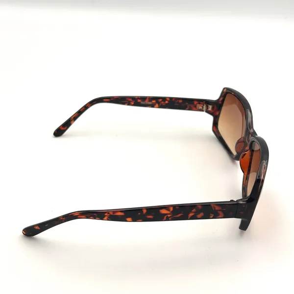 Liz Claiborne Sunglasses Womens Rectangular Tortoise Brown‎ 11876 Classic Chic - Image 3