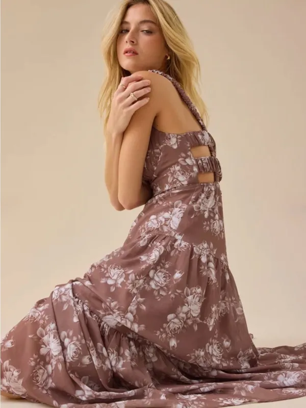 Altar'd State Lacy Floral Maxi Dress - Image 7