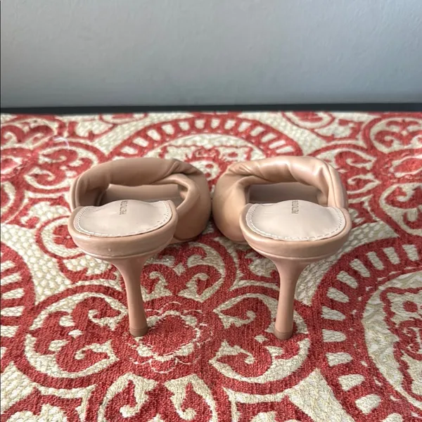 Pretty Little Thing Neutral Beige Women's Sandals - Image 3