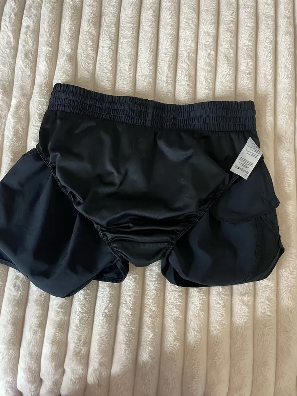 ASICS Women’s Black Running Shorts Medium  - Image 3