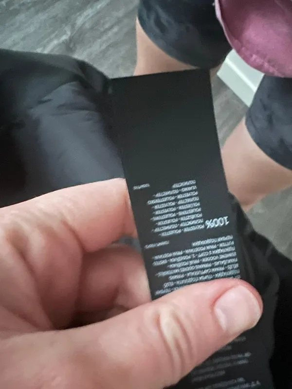 Black Faux Leather Jacket  - Image 4