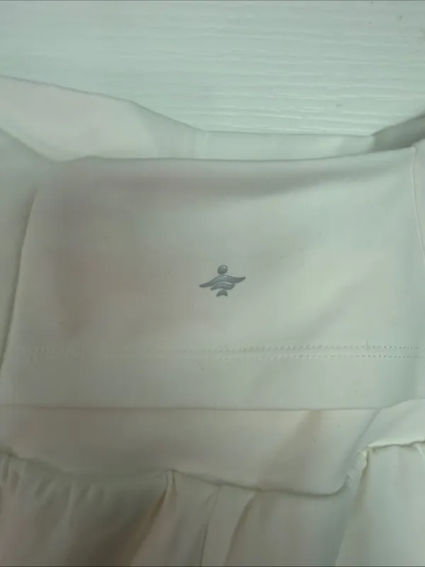 HALARA Softlyzero Airy High-Waist Flared Athletic Shorts in White - Image 6