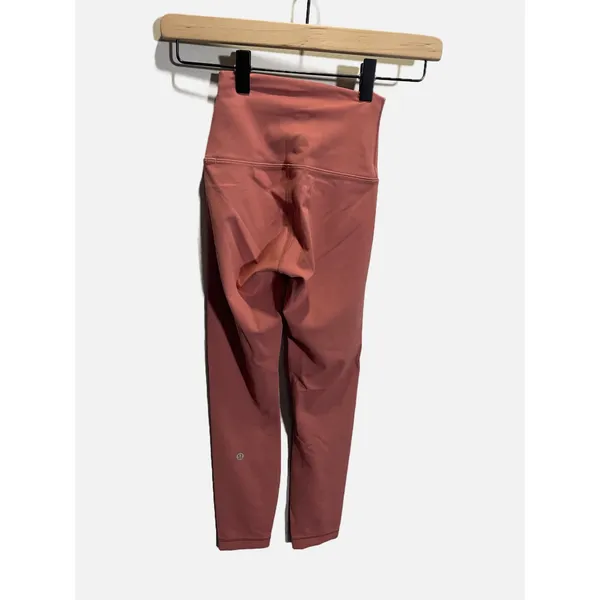 Lululemon Align Leggings‎ Womens 0 Pink High Rise 25" Yoga Athleisure Pants - Image 2