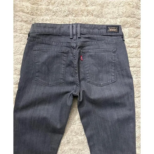 Levi's grey denim leggings Size 8M 29x32 - Image 6