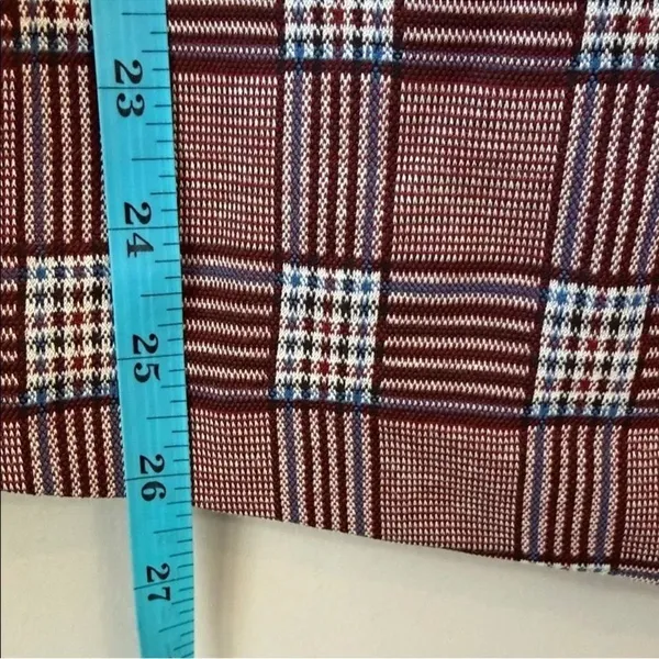 NWT Anthropologie Sanctuary Plaid Pencil Faux Wrap Skirt - Image 7