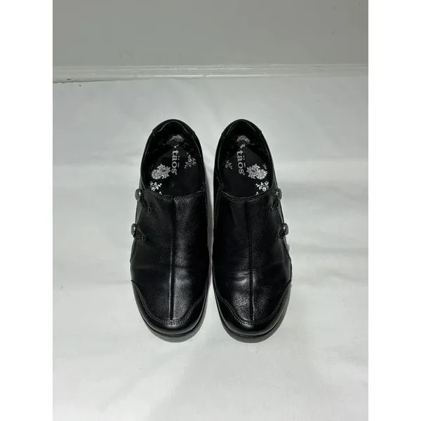 Taos black leather comfort loafers Size 8.5 - Image 2