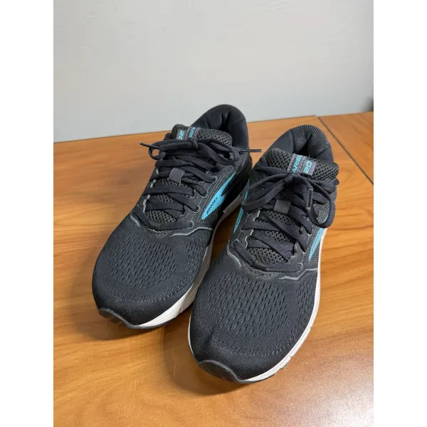 Brooks Ariel 20 Running Shoes Black Teal Mesh Women's Size 8.5B - Image 2