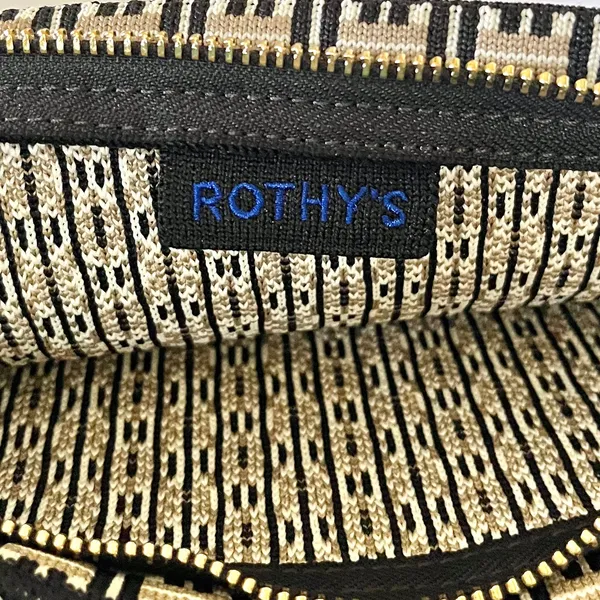 NWT Rothy's The Wristlet Jetset Black Basket Weave Convertible Clutch Handbag - Image 5