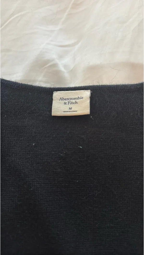 Abercrombie Black Long Sleeve Top - Image 3