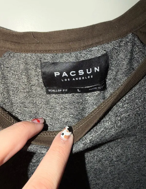 Shirt Gray Size L - Image 2